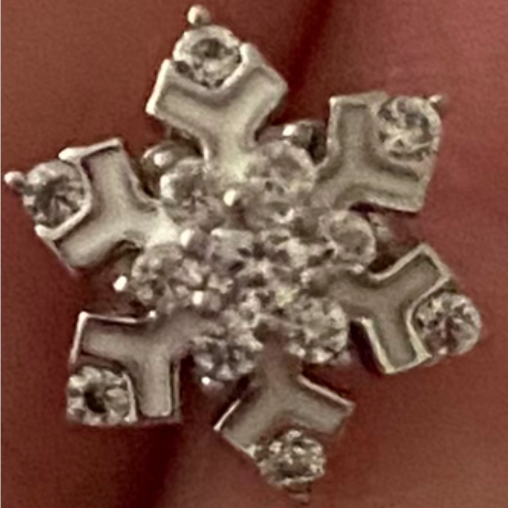ISO a mate for my beautiful snowflake earring. Rachel Ashwell.